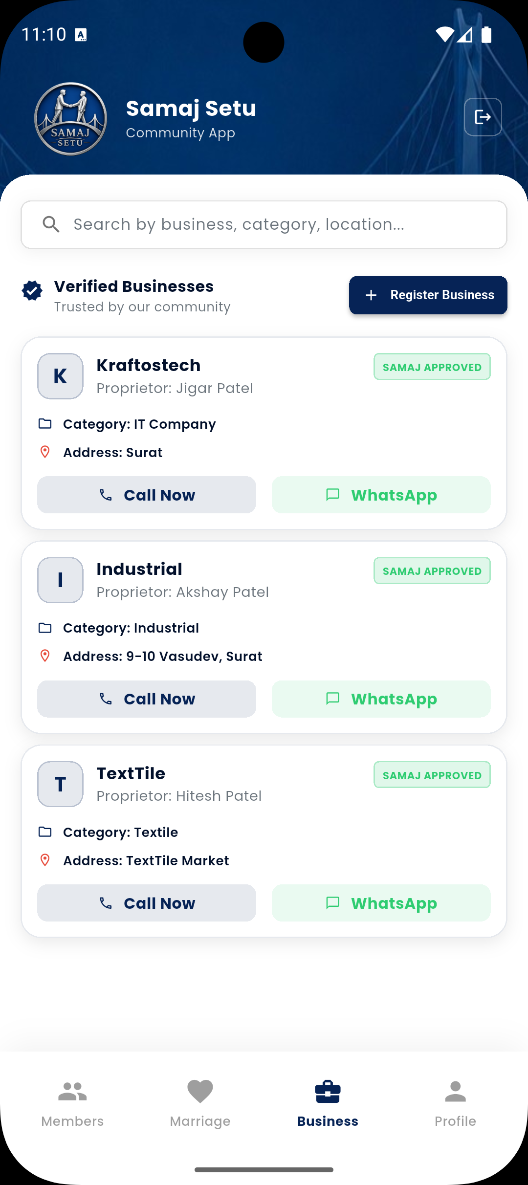Business Hub